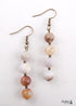 Boho Earrings, RH Dangle Earrings, 3 Balls